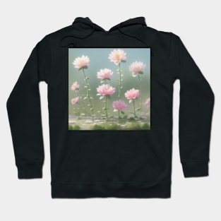 Up-Close Image of Lotus Flowers Hoodie